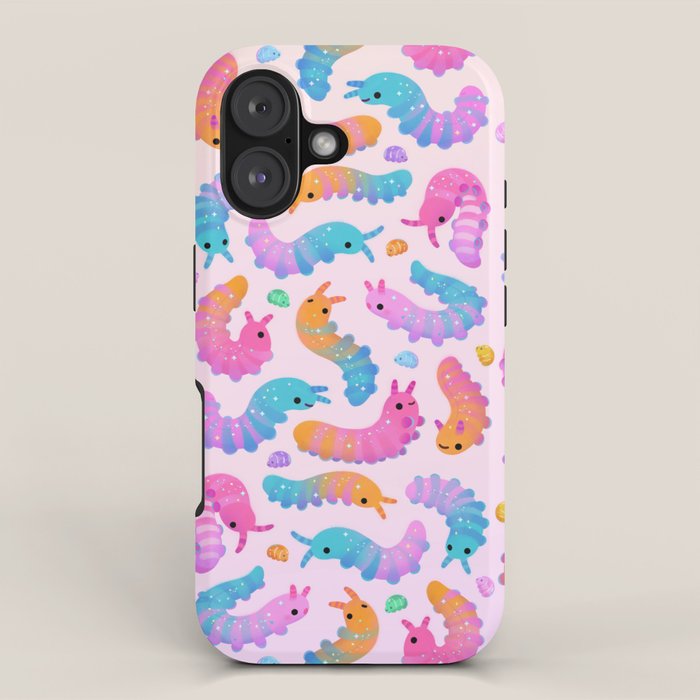 Sour velvet worm and Gummy water bear iPhone Case Gallery Image 1