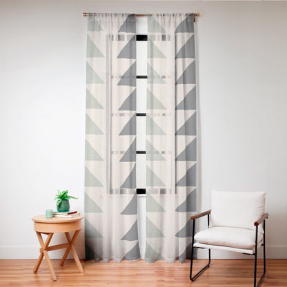 Minimal Geometric 32 Window Curtain Gallery Image 24