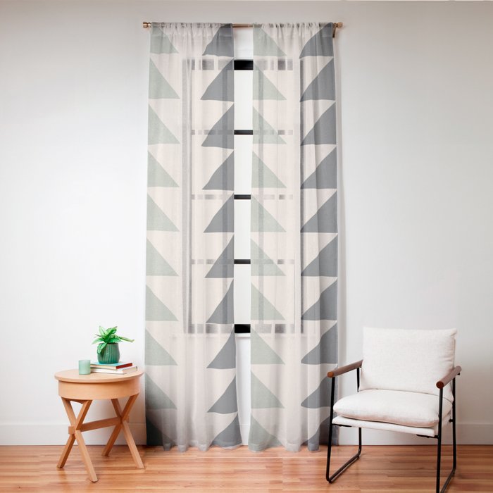 Minimal Geometric 32 Window Curtain Gallery Image 20