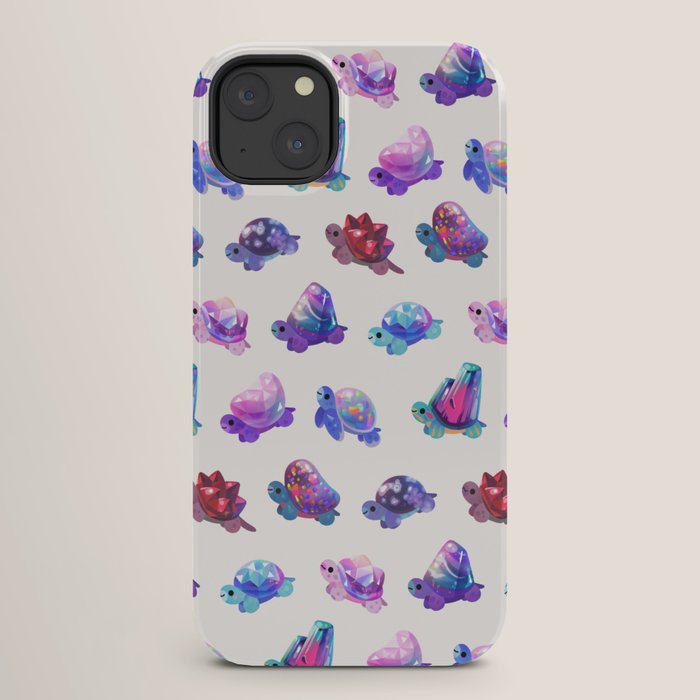 Jewel turtle - pastel iPhone Case Gallery Image 26