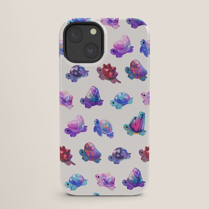Jewel turtle - pastel iPhone Case Gallery Image 25