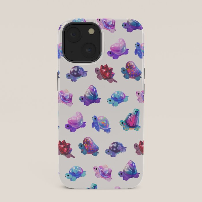 Jewel turtle - pastel iPhone Case Gallery Image 33