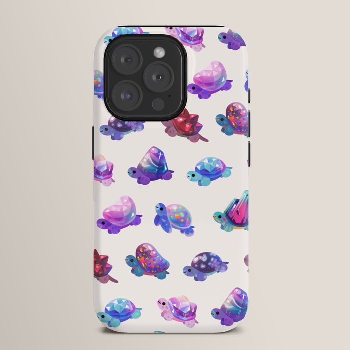 Jewel turtle - pastel iPhone Case Gallery Image 15