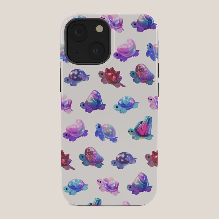 Jewel turtle - pastel iPhone Case Gallery Image 34