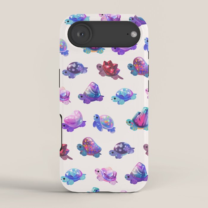 Jewel turtle - pastel iPhone Case Gallery Image 2