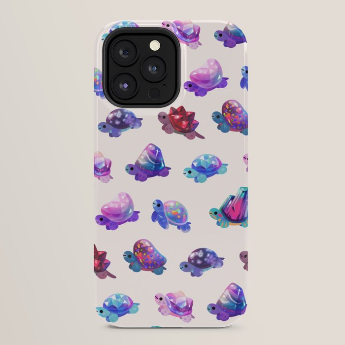 Jewel turtle - pastel iPhone Case Gallery Image 24