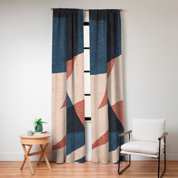 ABSTRACT ALPHABET / Gothic E Window Curtain Gallery Image 4