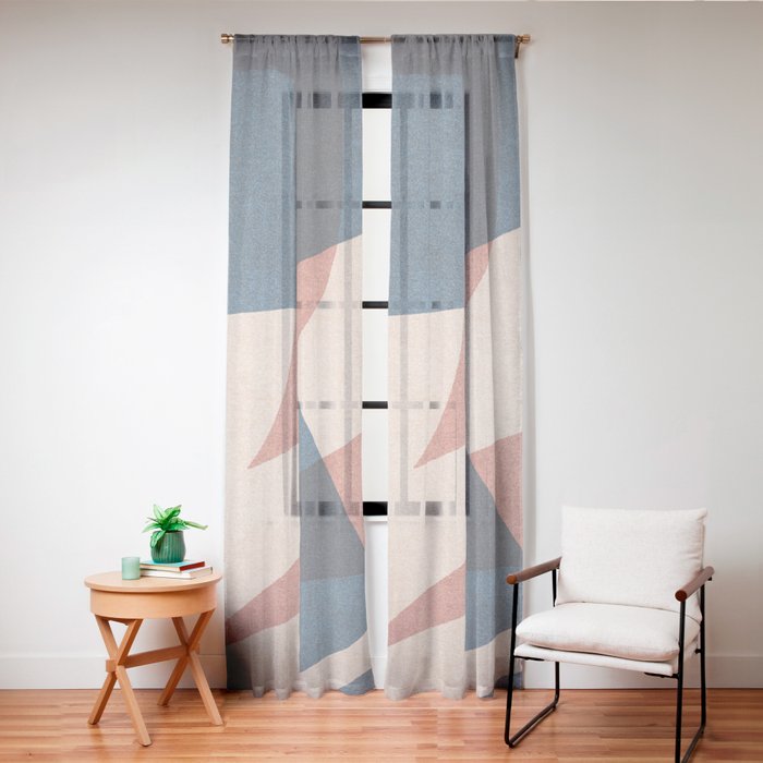 ABSTRACT ALPHABET / Gothic E Window Curtain Gallery Image 20