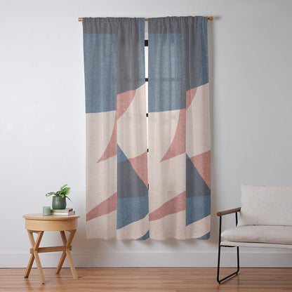 ABSTRACT ALPHABET / Gothic E Window Curtain Gallery Image 9