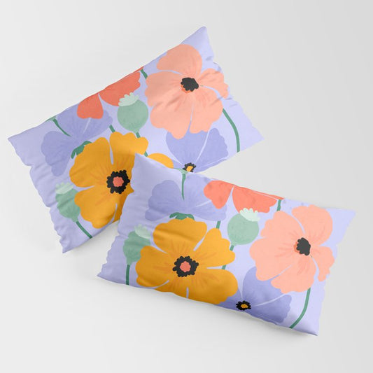 Wild Poppies Pillow Sham Gallery Image 2