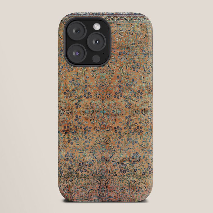 Kashan Floral Persian Carpet Print iPhone Case Gallery Image 20