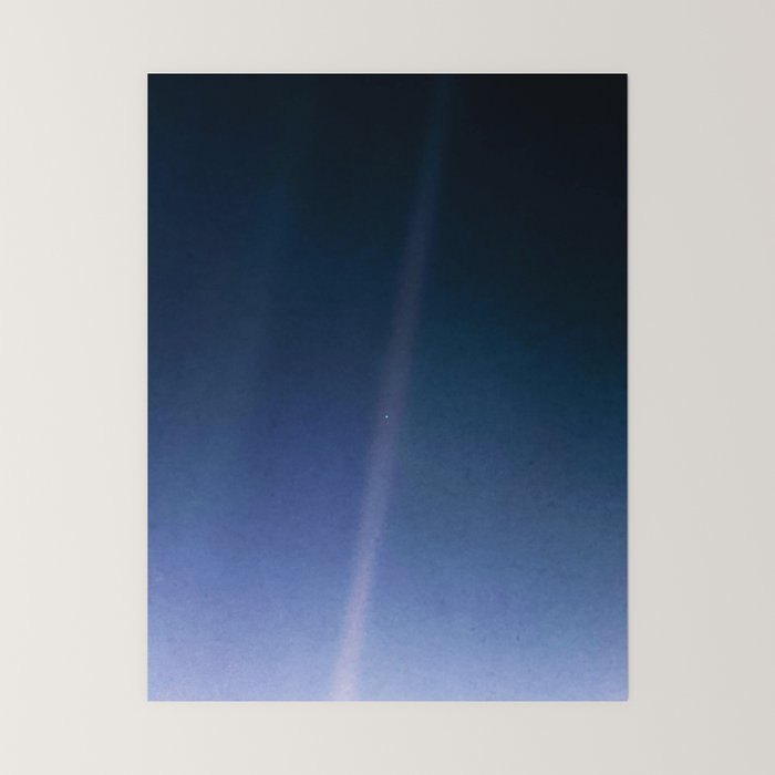 Pale Blue Dot â Voyager 1 (2020 revision) Mini Art Print Gallery Image 6