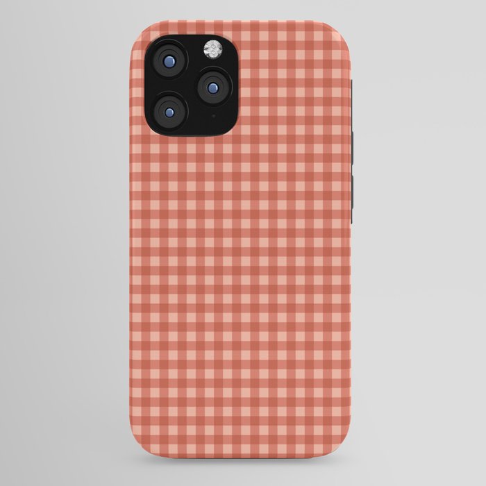 Gingham Plaid Pattern - Strawberry Red iPhone Case Gallery Image 44