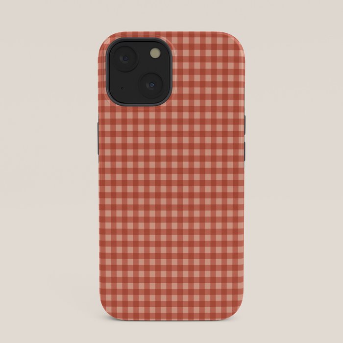 Gingham Plaid Pattern - Strawberry Red iPhone Case Gallery Image 33
