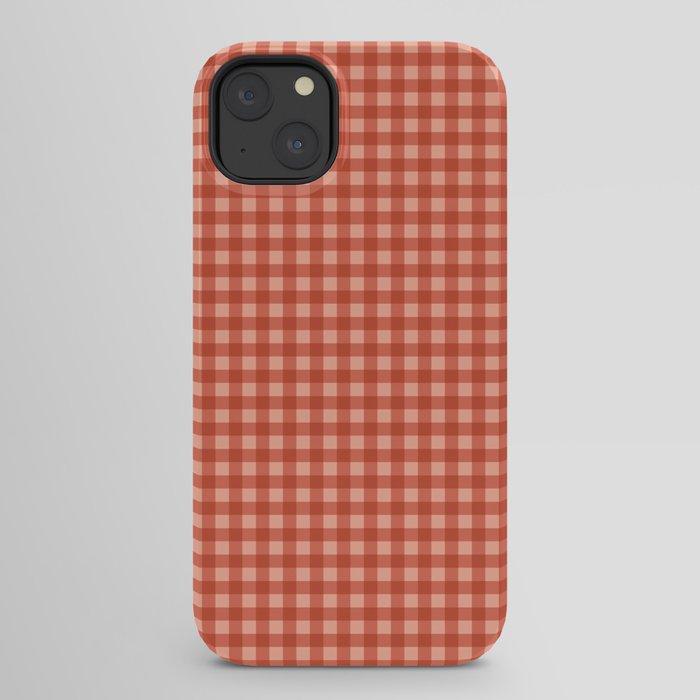 Gingham Plaid Pattern - Strawberry Red iPhone Case Gallery Image 22