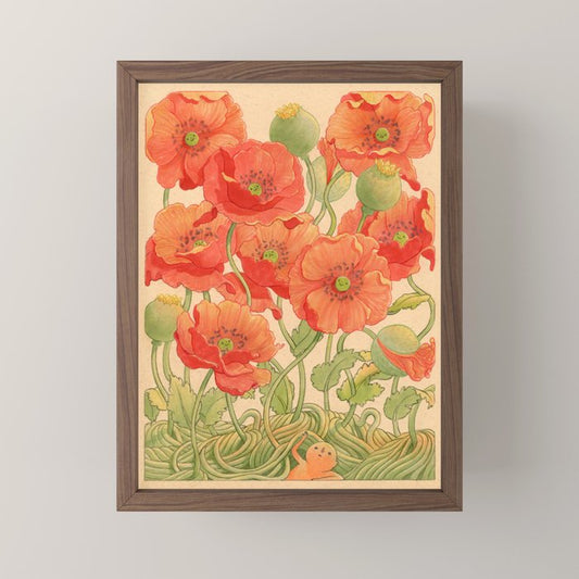 Poppy Season Mini Art Print Gallery Image 2