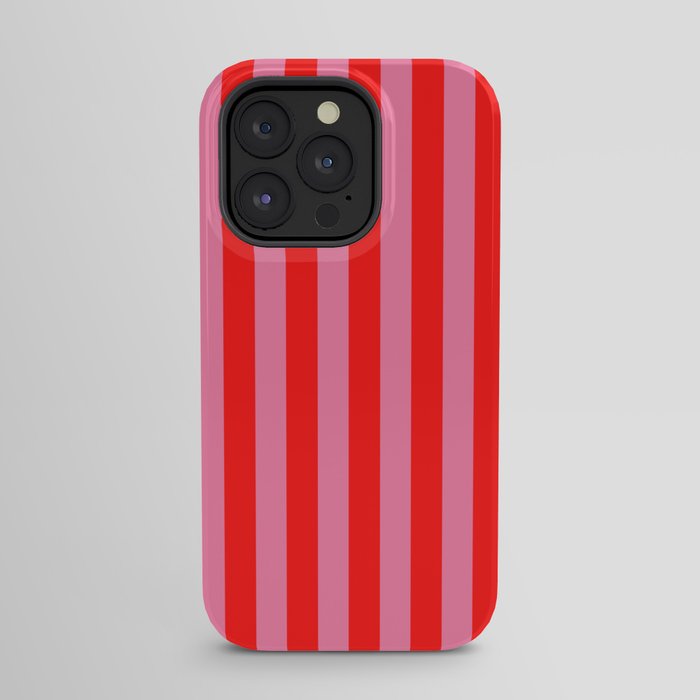bougie pink red stripe iPhone Case Gallery Image 31