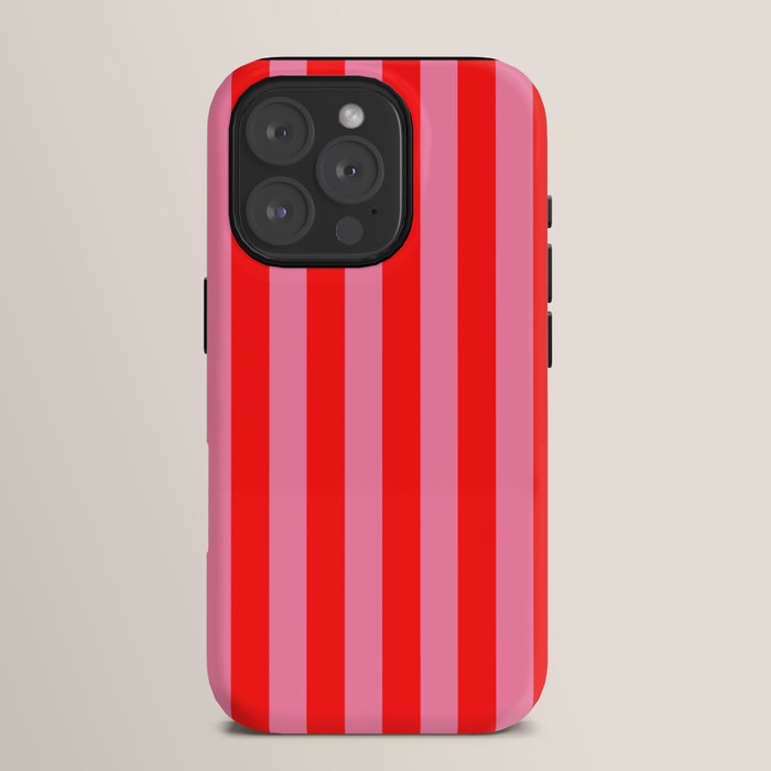 bougie pink red stripe iPhone Case Gallery Image 15