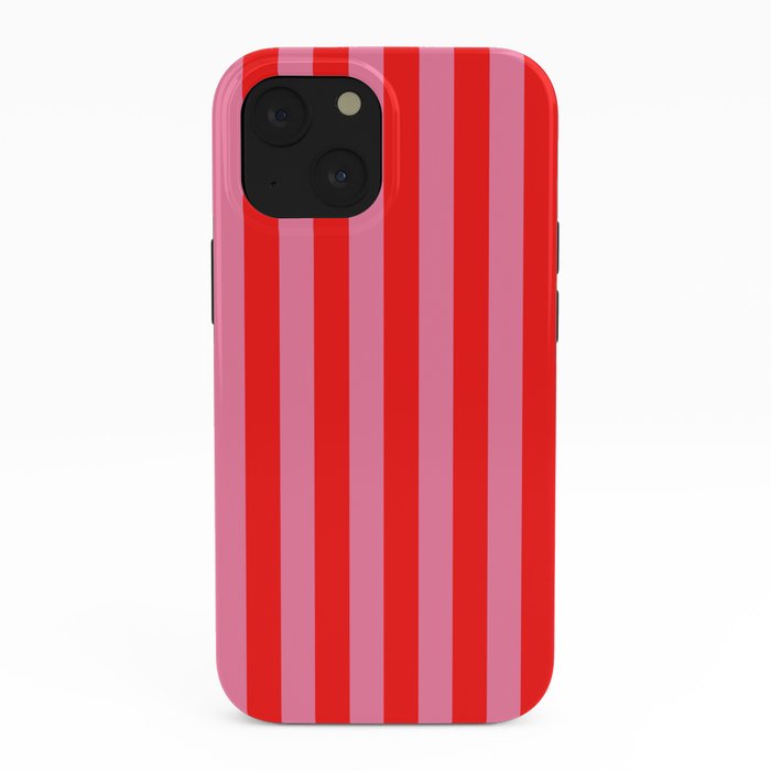 bougie pink red stripe iPhone Case Gallery Image 38