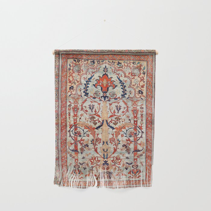 Tabriz Azerbaijan Northwest Persian Silk Rug Print Wall Hanging Gallery Image 1