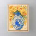 Bloom in Yellow Mini Art Print Gallery Image 1