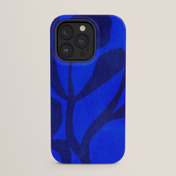 Abstract botanical- blue garden iPhone Case Gallery Image 23