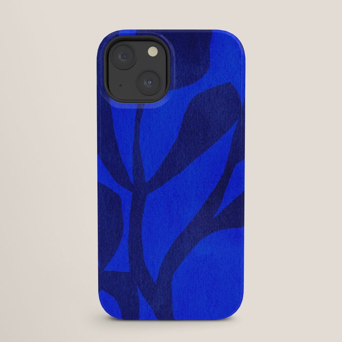 Abstract botanical- blue garden iPhone Case Gallery Image 25