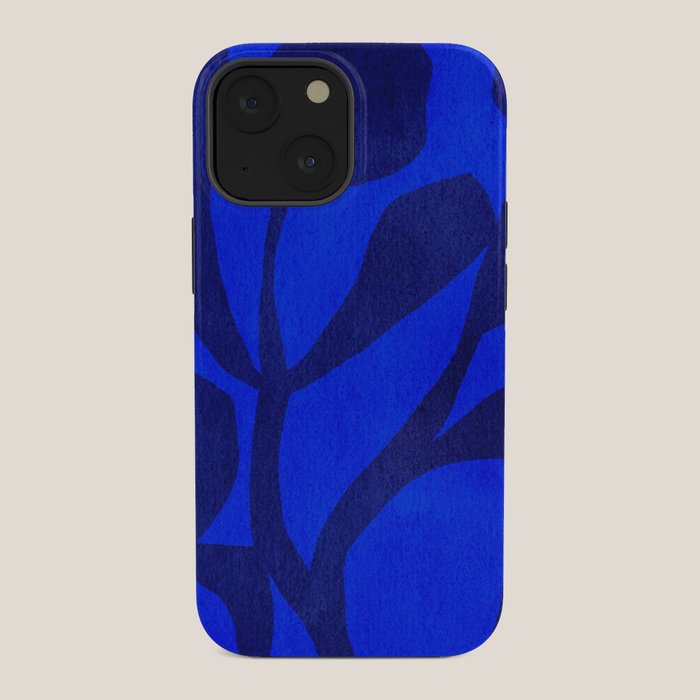 Abstract botanical- blue garden iPhone Case Gallery Image 34