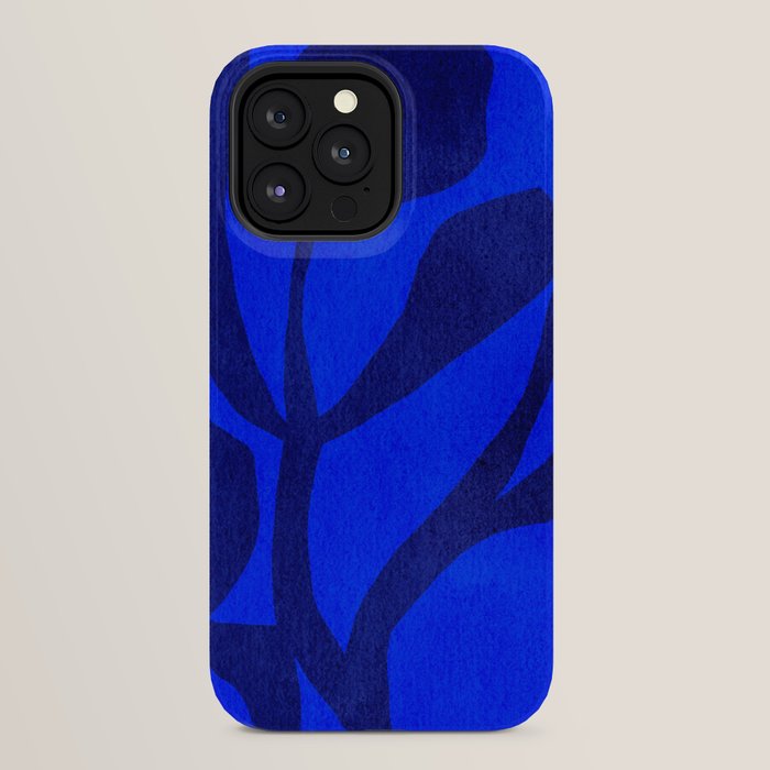 Abstract botanical- blue garden iPhone Case Gallery Image 32