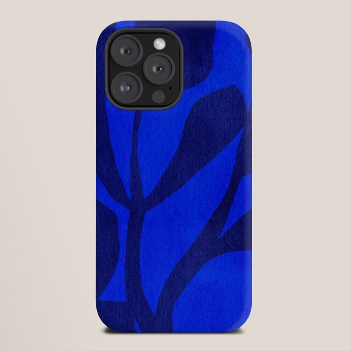 Abstract botanical- blue garden iPhone Case Gallery Image 20
