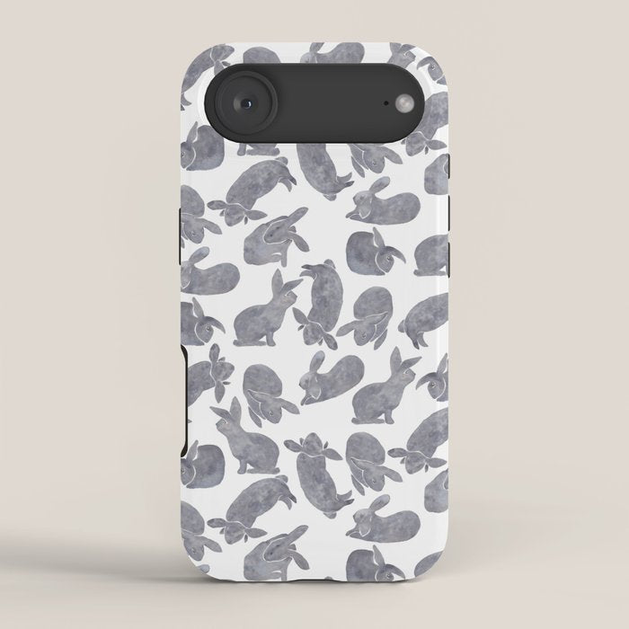 Bunny Poses iPhone Case Gallery Image 2
