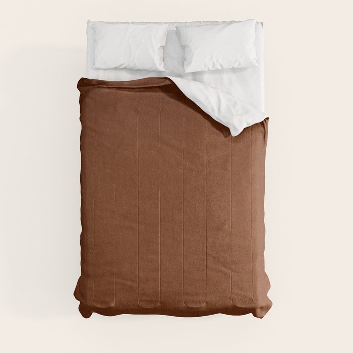 Rust Velvet Comforter Gallery Image 3