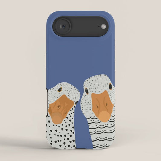 Cute Geese iPhone Case Gallery Image 2