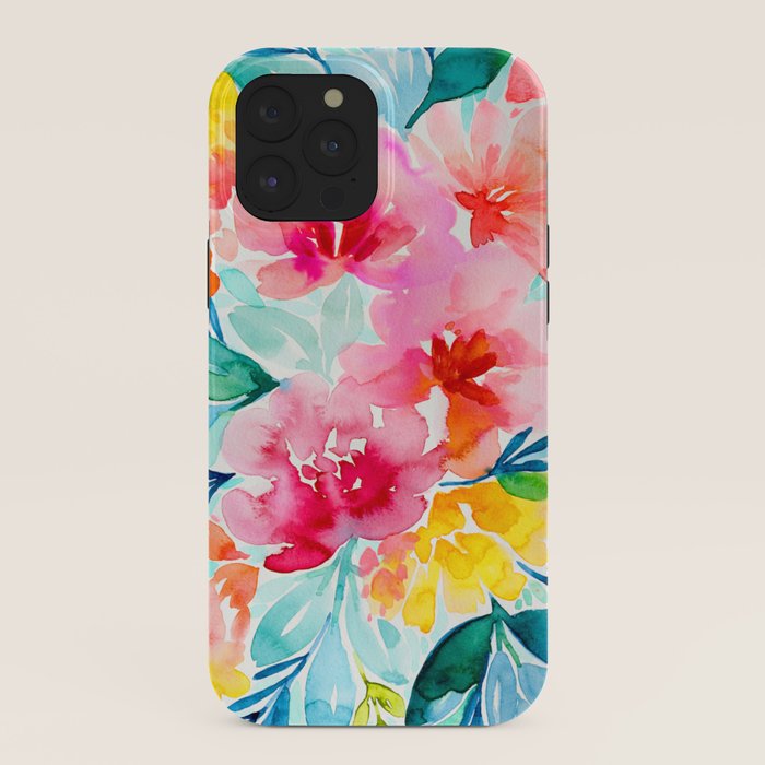 Neon Floral iPhone Case Gallery Image 40