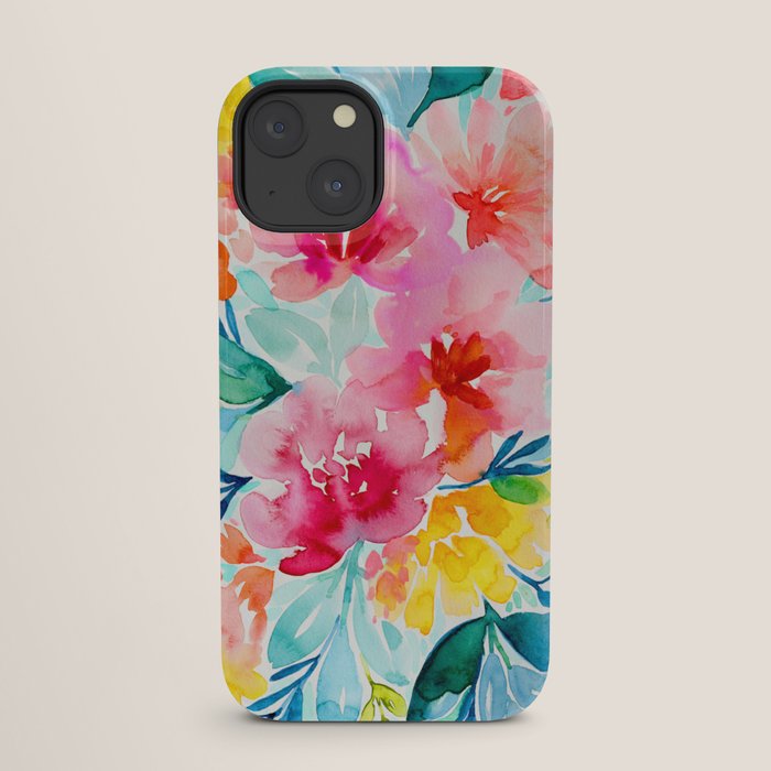 Neon Floral iPhone Case Gallery Image 25