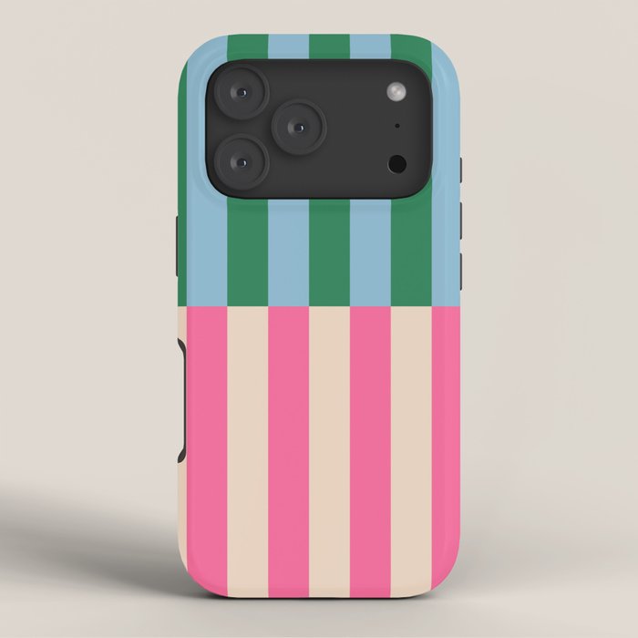 Modern Minimalist Abstract Stripes iPhone Case Gallery Image 3