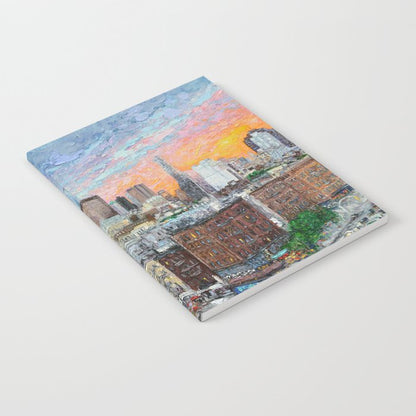 Sunset on Empire City Notebook Gallery Image 1