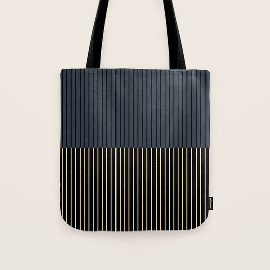 Color Block Lines XVII Tote Bag Gallery Image 1