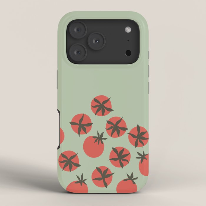 Tomato Print iPhone Case Gallery Image 3