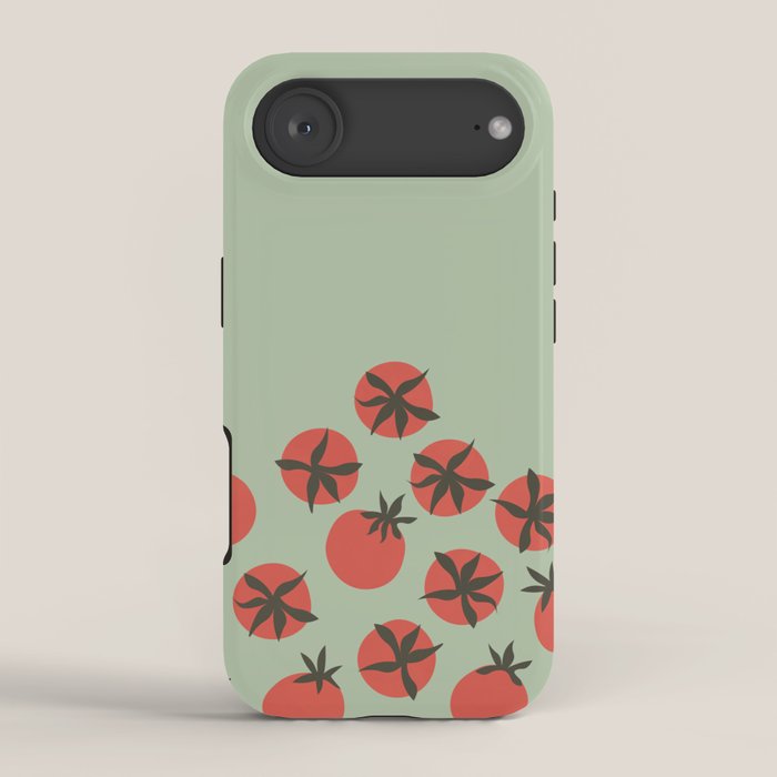Tomato Print iPhone Case Gallery Image 2