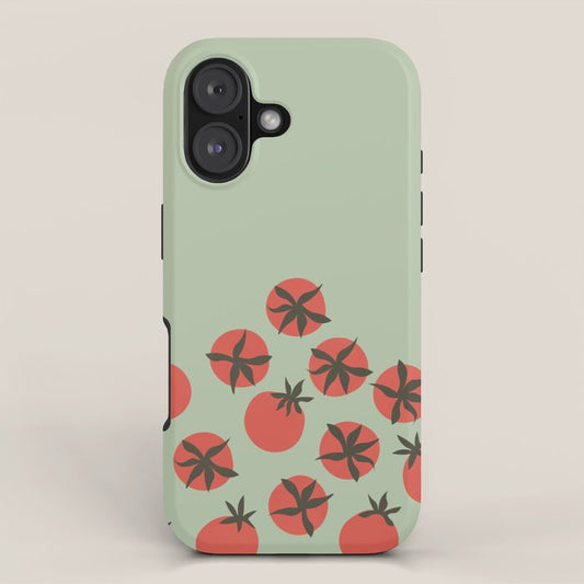 Tomato Print iPhone Case Gallery Image 1