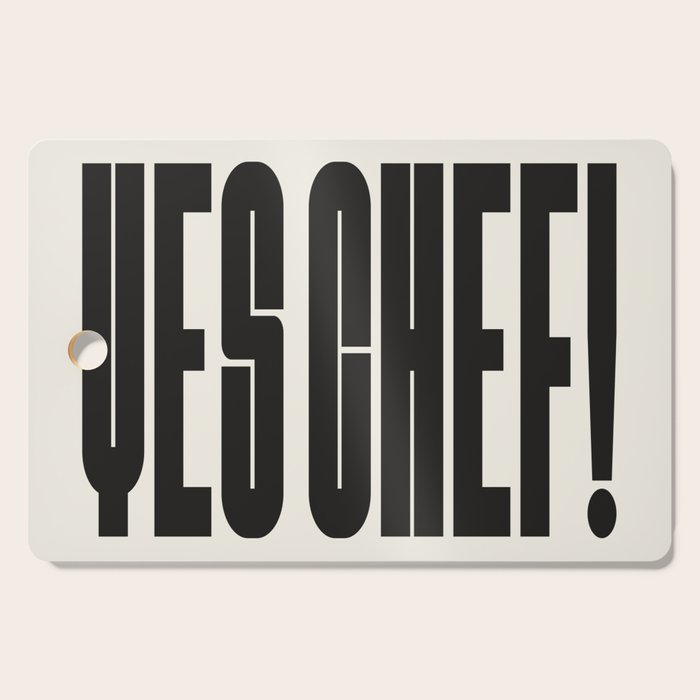 Yes Chef Cutting Board Gallery Image 1