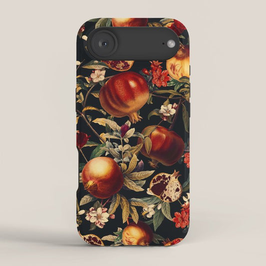 Pomegranate Garden II - Night iPhone Case Gallery Image 2