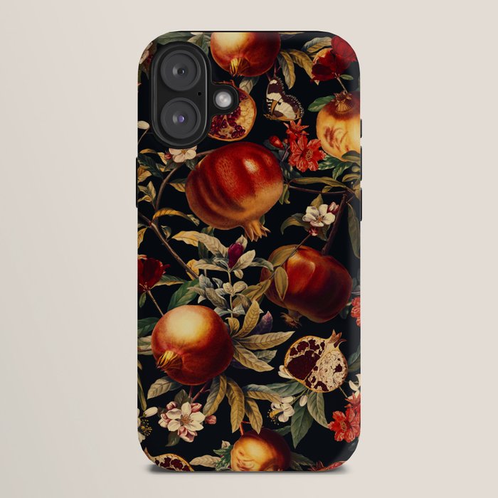 Pomegranate Garden II - Night iPhone Case Gallery Image 10