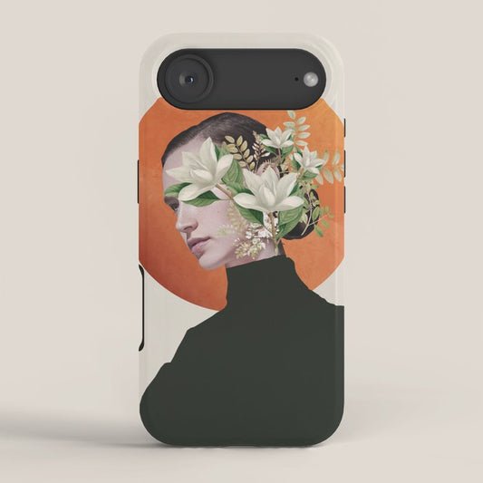 Lady Portrait 4 iPhone Case Gallery Image 2