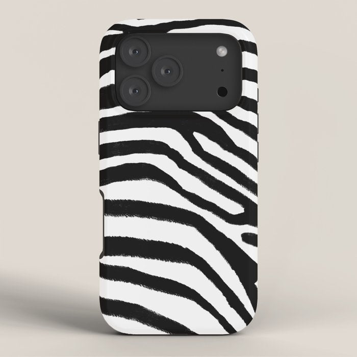 Zebra Stripes Pattern iPhone Case Gallery Image 3