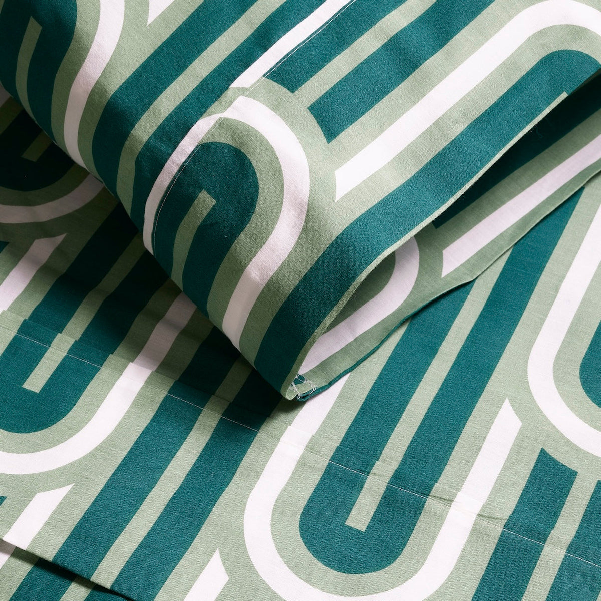 Bauhaus Brussels Brushed Cotton Sheet Set
