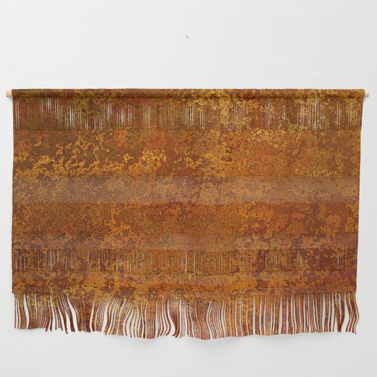 Vintage Copper Rust, Minimalist Art Wall Hanging Gallery Image 1