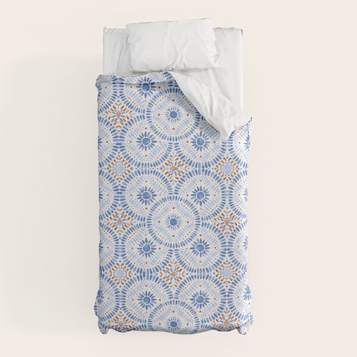 Boho Tiles Mandala Duvet Cover Gallery Image 5
