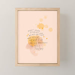 "Right Here, Stories Are Being Written" Mini Art Print Gallery Image 1